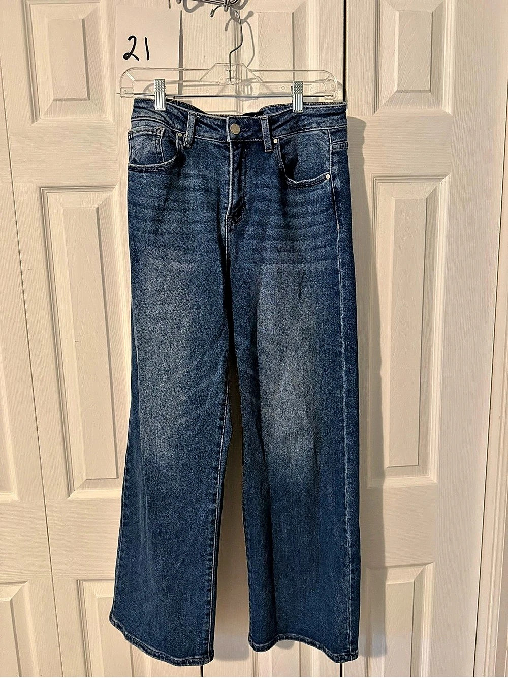Socialthreads Risen Jeans Wide Leg Jeans Blue Waist 29